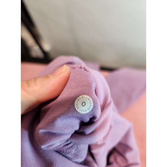 Lululemon Align High-Rise Pant inseam 25" purple pink Nulu size 0 light weight - Picture 3 of 4